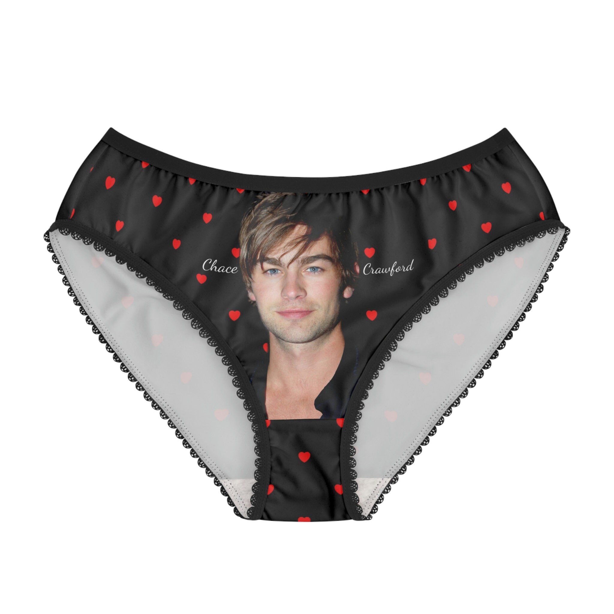 Chad Michael Murray Poka heart Knickers, Women's Briefs all sizes available