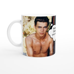 Hayden Christensen | Thought Bubble | Personalised with your message | White 11oz Ceramic Mug