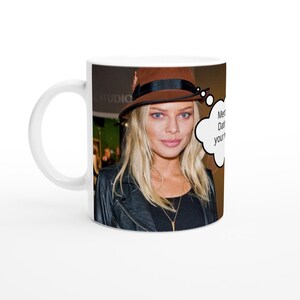 Lauren German | Mentally dating | Personalised with your message | White 11oz Ceramic Mug