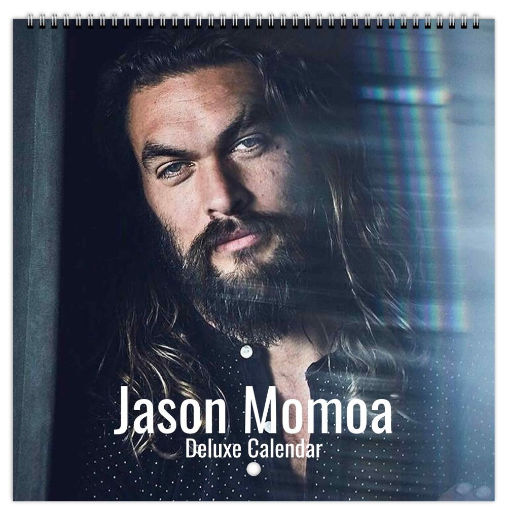 Jason Momoa Personalised 2023/24/25 Square Wall Calendar Etsy