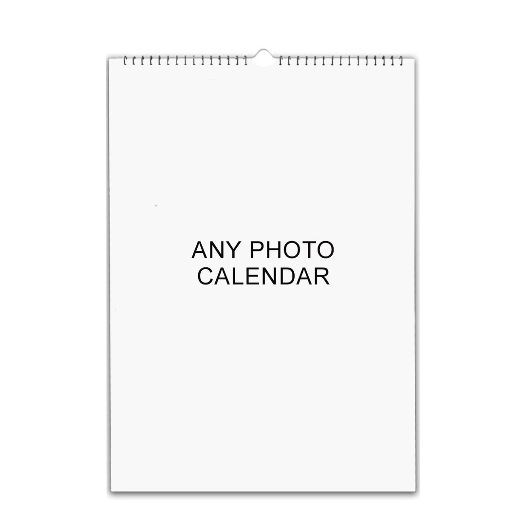 Any Photo 2024/25/26 Calendar Choose Start Month & Language Etsy