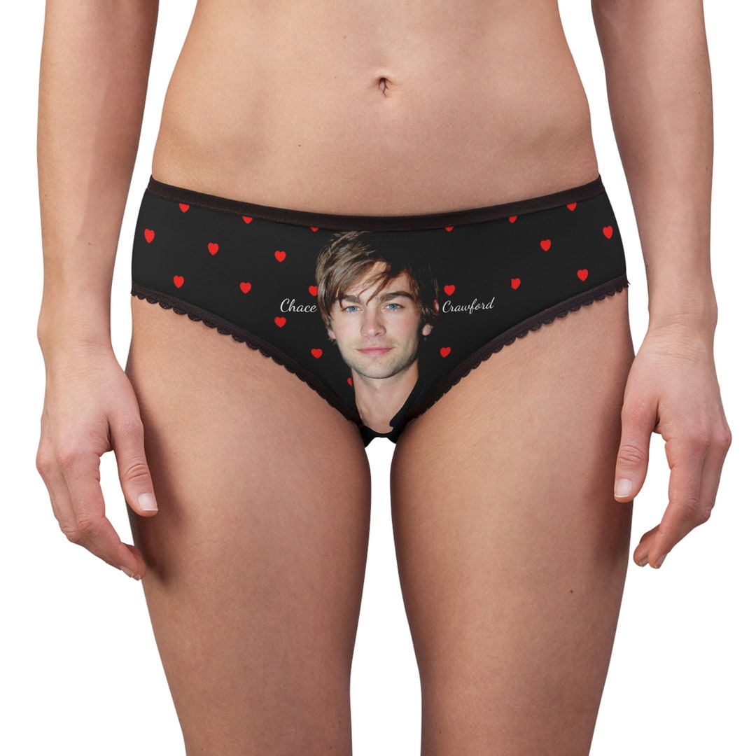 Chad Michael Murray Poka Heart Knickers, Women's Briefs All Sizes Available  