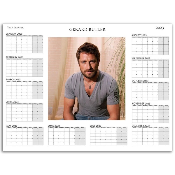 Butler 2023 Calendar Etsy