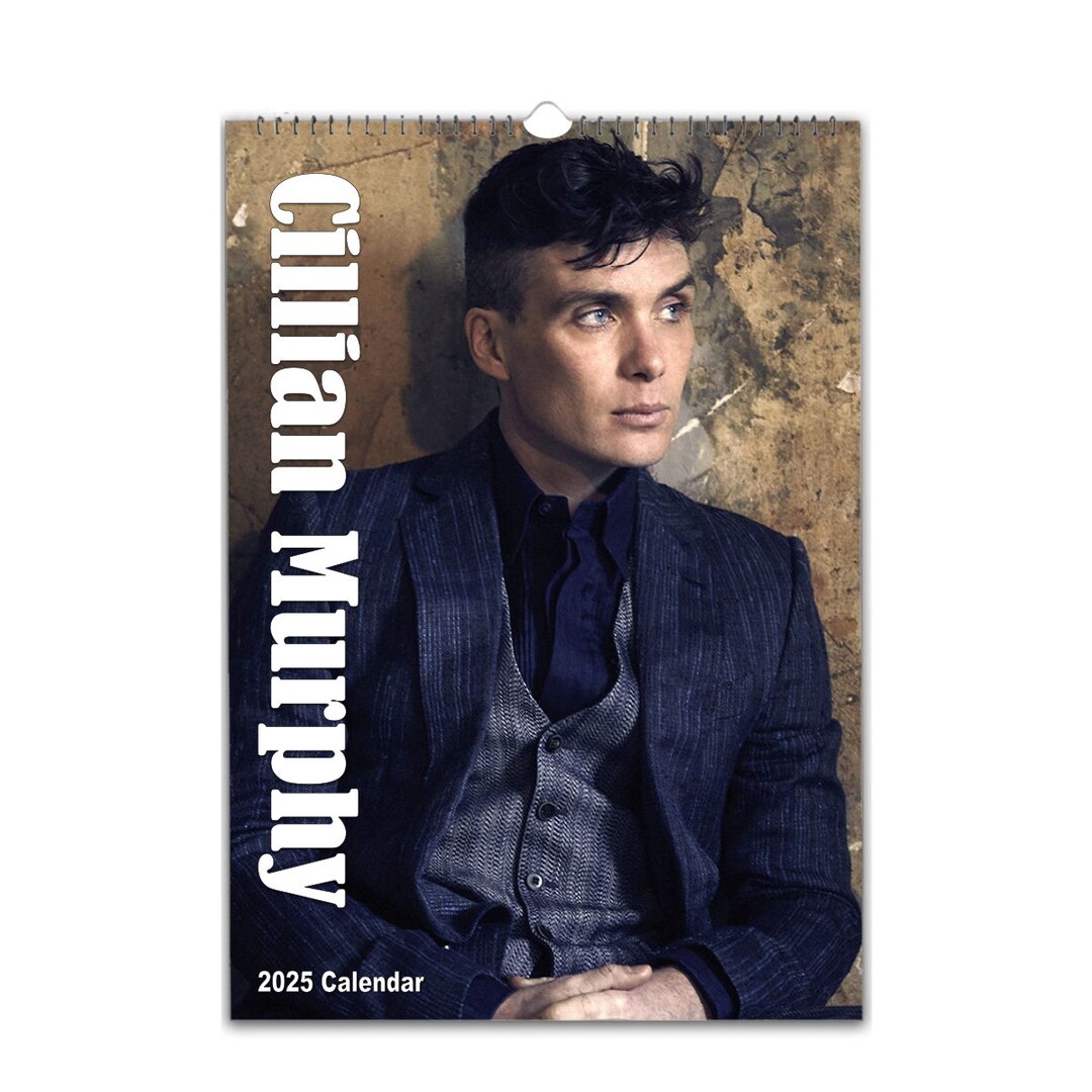 Cillian Murphy Photo 2025/26 Calendar Choose Start Month Personalise