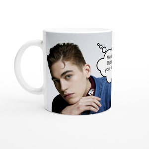 Hero Fiennes Tiffin | Thought Bubble | Personalised with your message | White 11oz Ceramic Mug