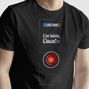 Space Odyssey HAL 9000 T-shirt - Omarm de AI-revolutie. Kunstmatige intelligentie is hier de mens. ChatGPT-cadeau. ChatGPT-shirt.