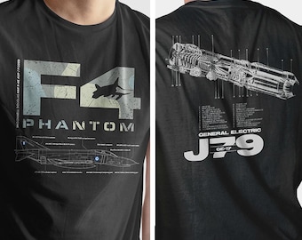 F-4 Phantom T-Shirt Iconic Aviation tee for aircraft enthusiast & Spotter of Hellenic Air Force Last Modernized F-4 Phantoms Limited Edition
