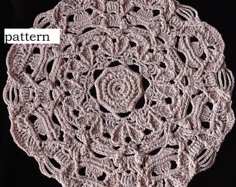 Pattern crochet Fa doily
