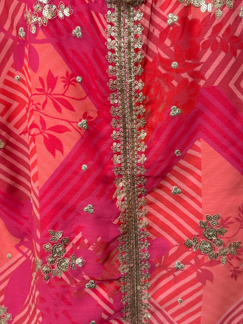 Designer Party Wear Readymade Salwar Kameez Rama Green Real Georgette Sharara Suit main image 0