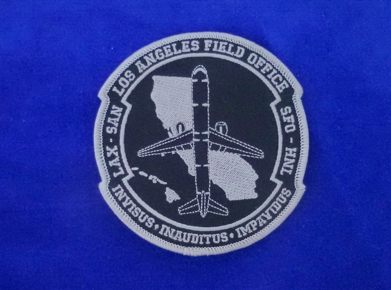 Federal Air Marshal Office Los Angeles Patch Etsy