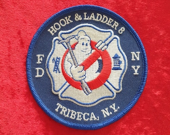 F.D.N.Y. Crochet et échelle 8 Patch - Tribeca - Ghostbusters Frozen Empire