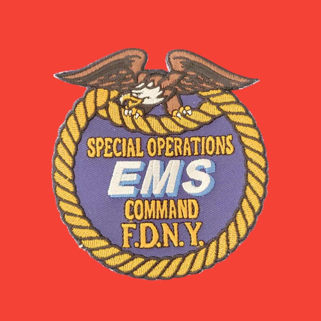 F.D.N.Y. EMS Command Special Operations Patch Firefighter New York City ...