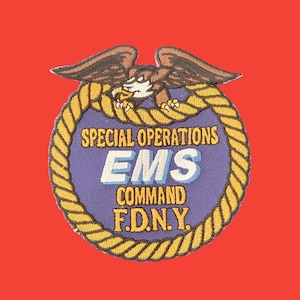 F.D.N.Y.  EMS Command Special Operations Patch Brandweerman New York City