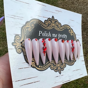 Full set press on stiletto nails