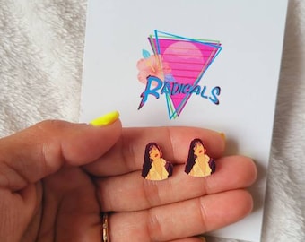 Selena Quintanilla stud earrings