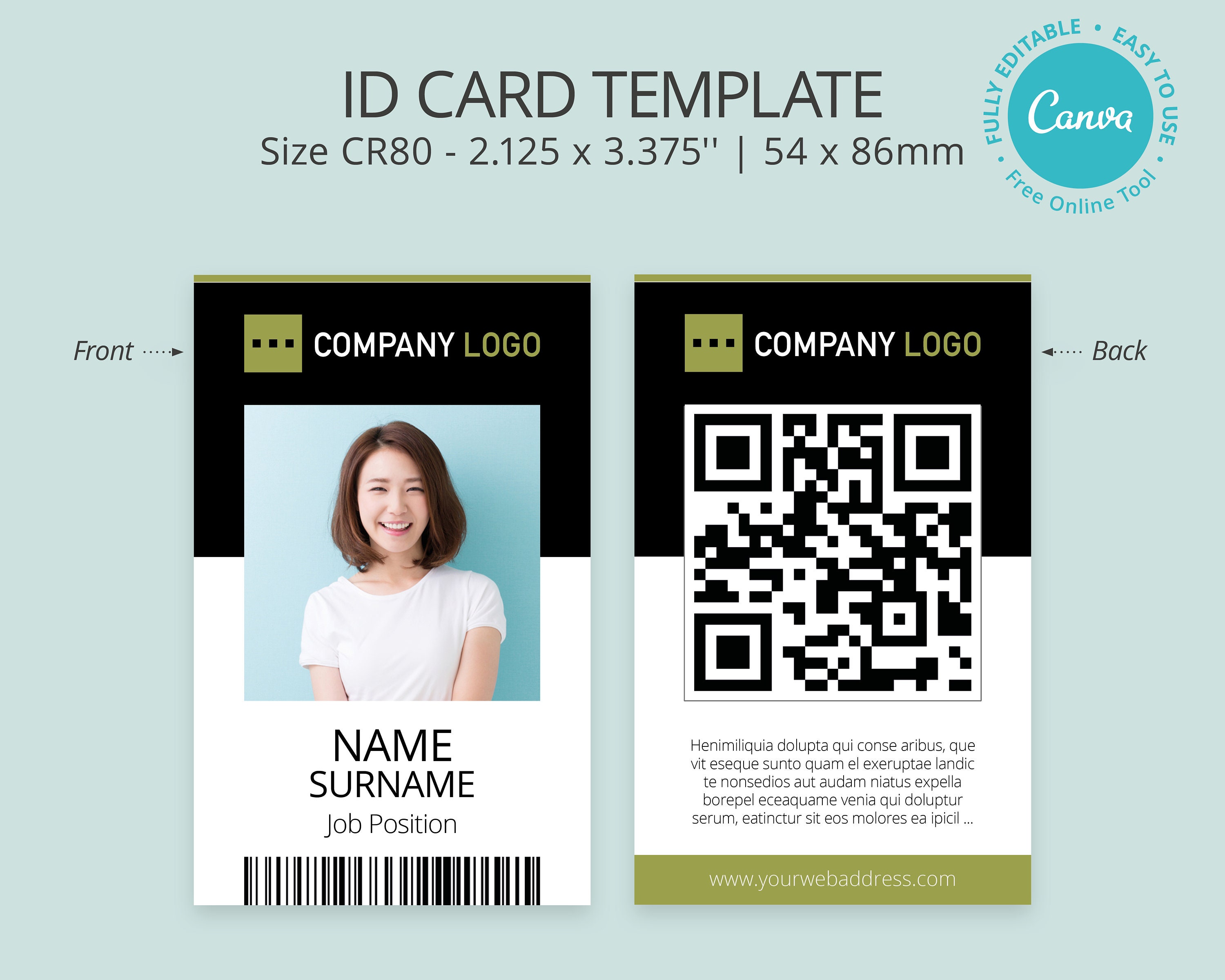 Canva Id Card