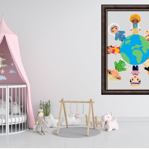 Children from Around the World Posters/ Multiculturalism