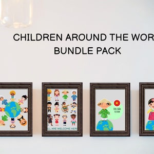 Children from Around the World Classroom Bundle Pack