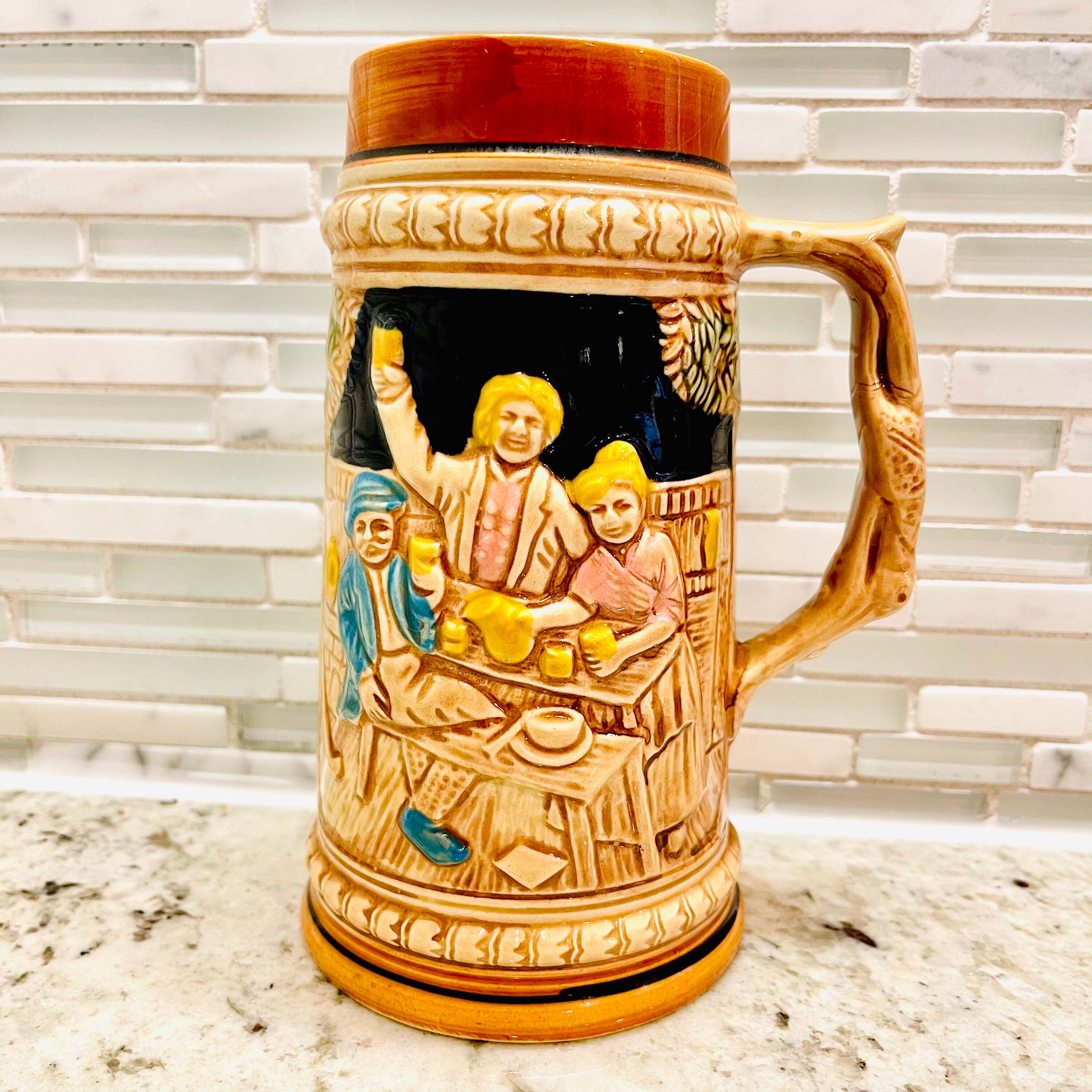 Vintage Beer Steins Made in Japan Vintage Japanese Steins Etsy