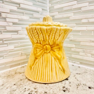 Shock Wheat Cookie Jar 1970s House of Webster