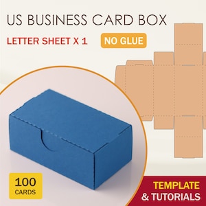 us business card box template