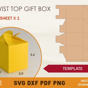 Perfume Gift Box SVG