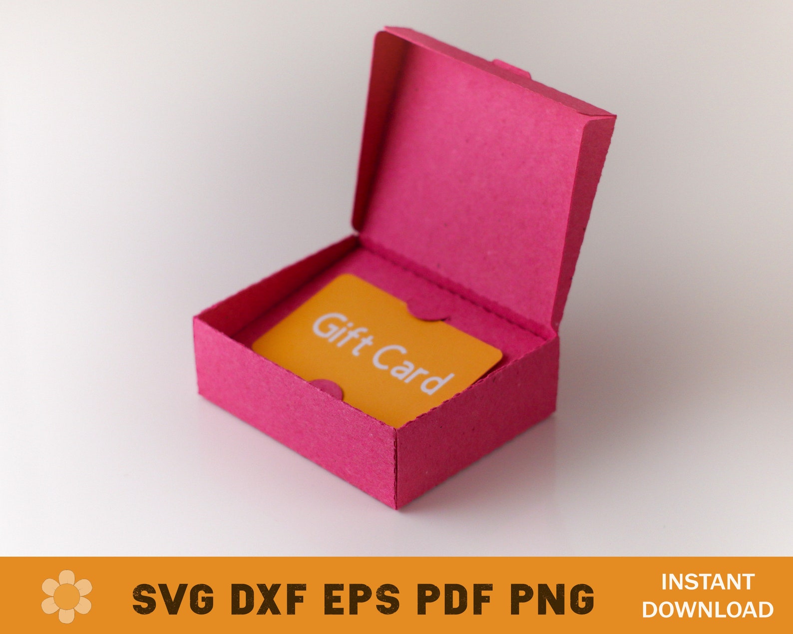 Gift Card Box SVG Template Gift Card Envelope SVG Gift Card Etsy UK