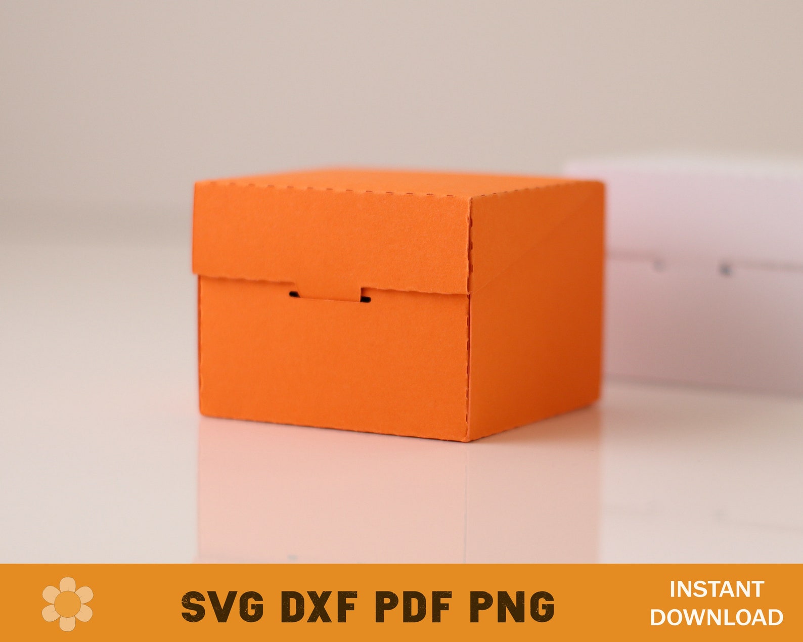 Square Gift Box SVG Square Box Template Square Box SVG Box Etsy Canada