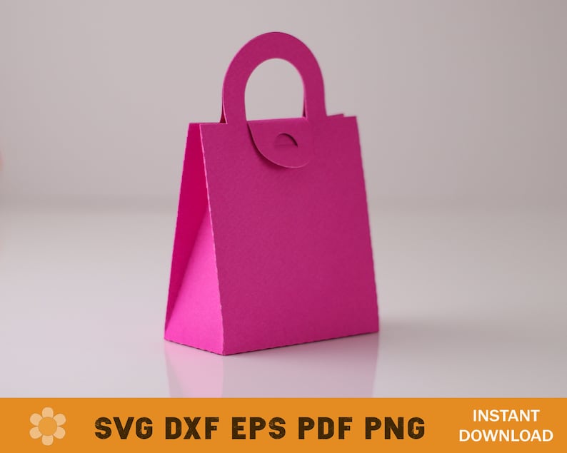 Gift Bag Template Gift Bag SVG Gift Box SVG Favor Box SVG - Etsy