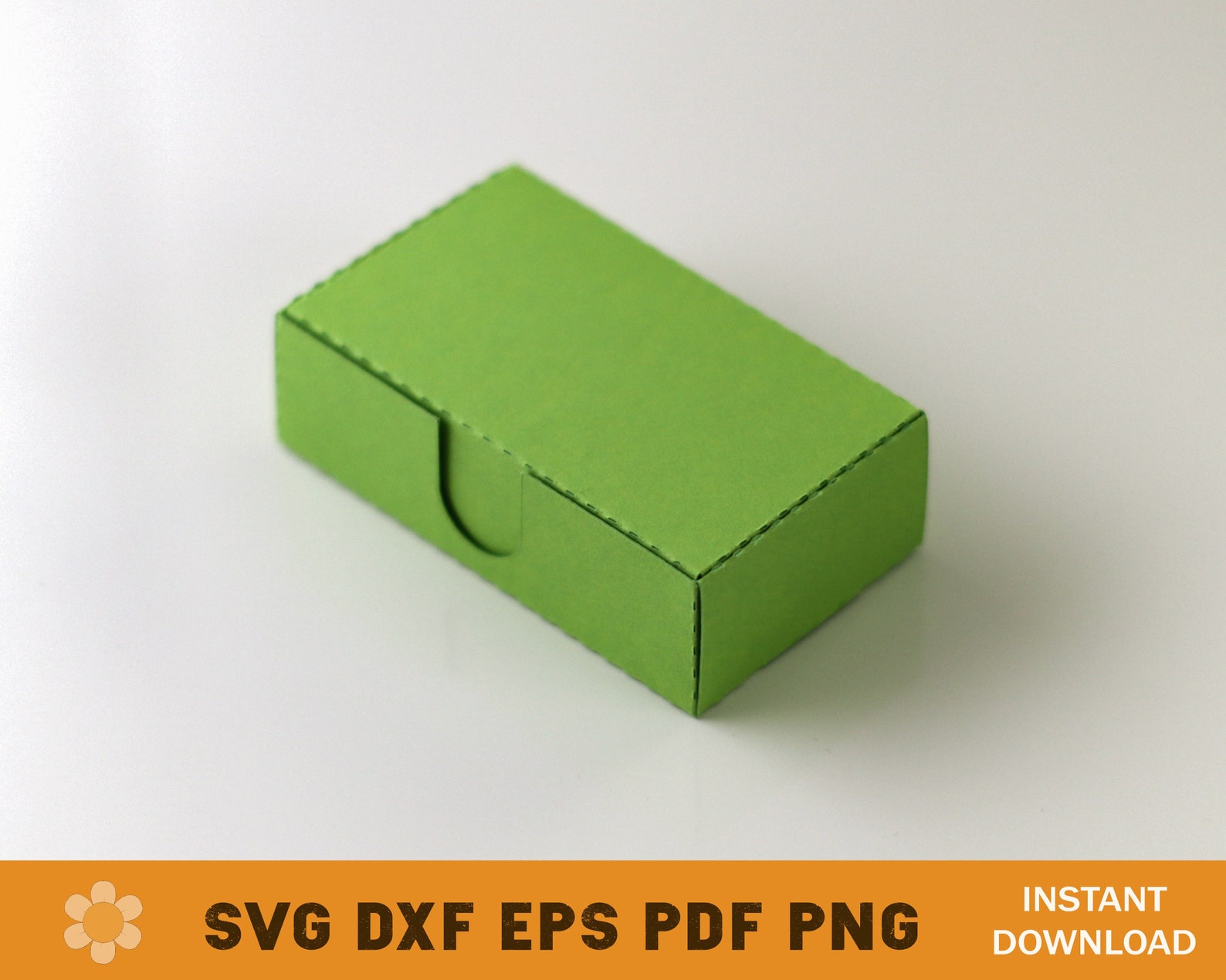 Business Card Box SVG Template Business Card Dispenser Etsy