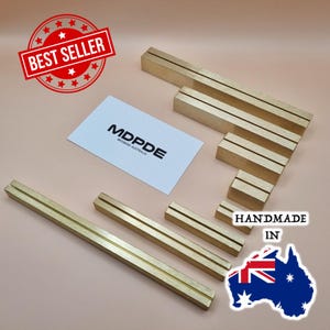 Porte-cartes en laiton - Décoration de table de mariage, menu, porte-affiches pour événements, restaurants, cafés et commerce de détail - 8 tailles disponibles