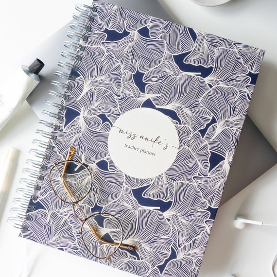 Personalised Teacher Planner / Lesson Planner 2026-2027 - Oriental Design