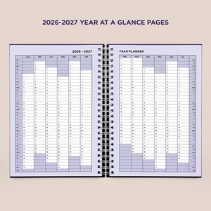 Personalised Teacher Planner / Lesson Planner 2026-2027 - Oriental Design image 4