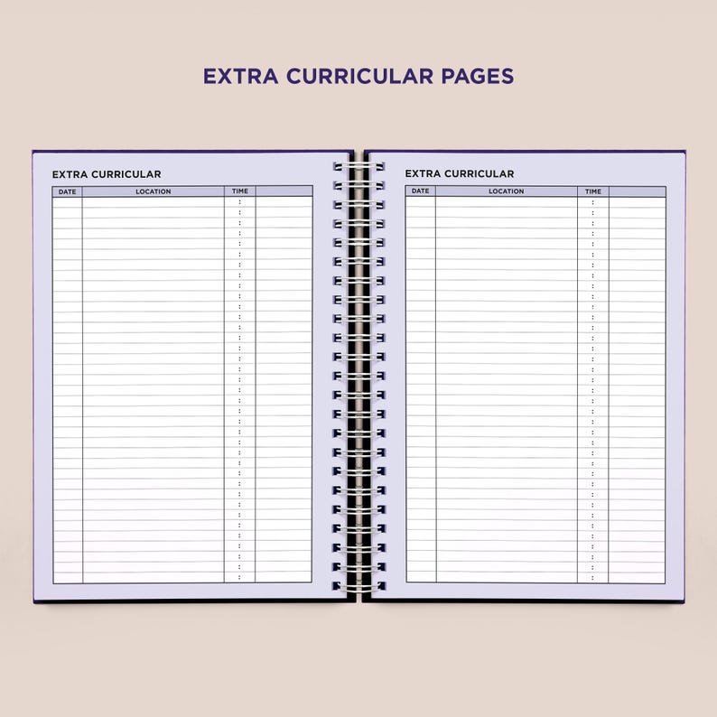 Personalised Teacher Planner / Lesson Planner 2026-2027 - Oriental Design image 5