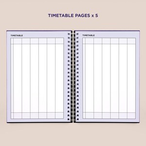 Personalised Teacher Planner / Lesson Planner 2026-2027 - Oriental Design image 9