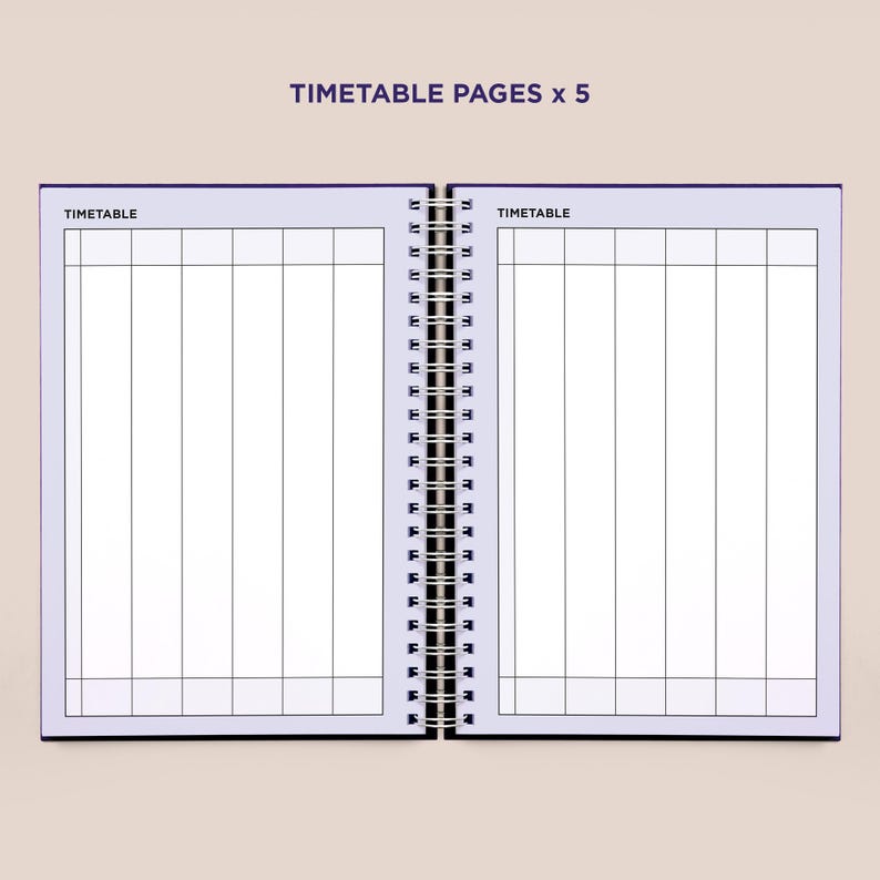 Personalised Teacher Planner / Lesson Planner 2026-2027 - Oriental Design image 9