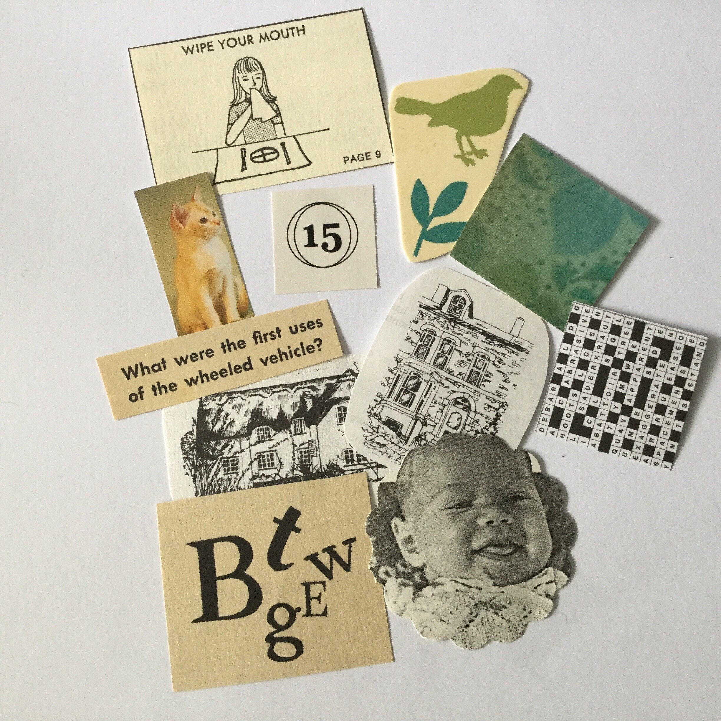 50 Pieces Mini Vintage Paper Ephemera Pack for Junk Journal Etsy