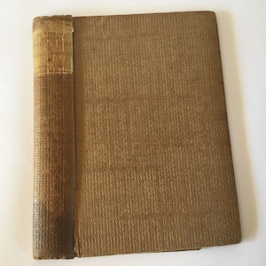 Brown vintage book cover for junk journal making, collage, embellishment, paper ephemera, Historical Nights Entertainment