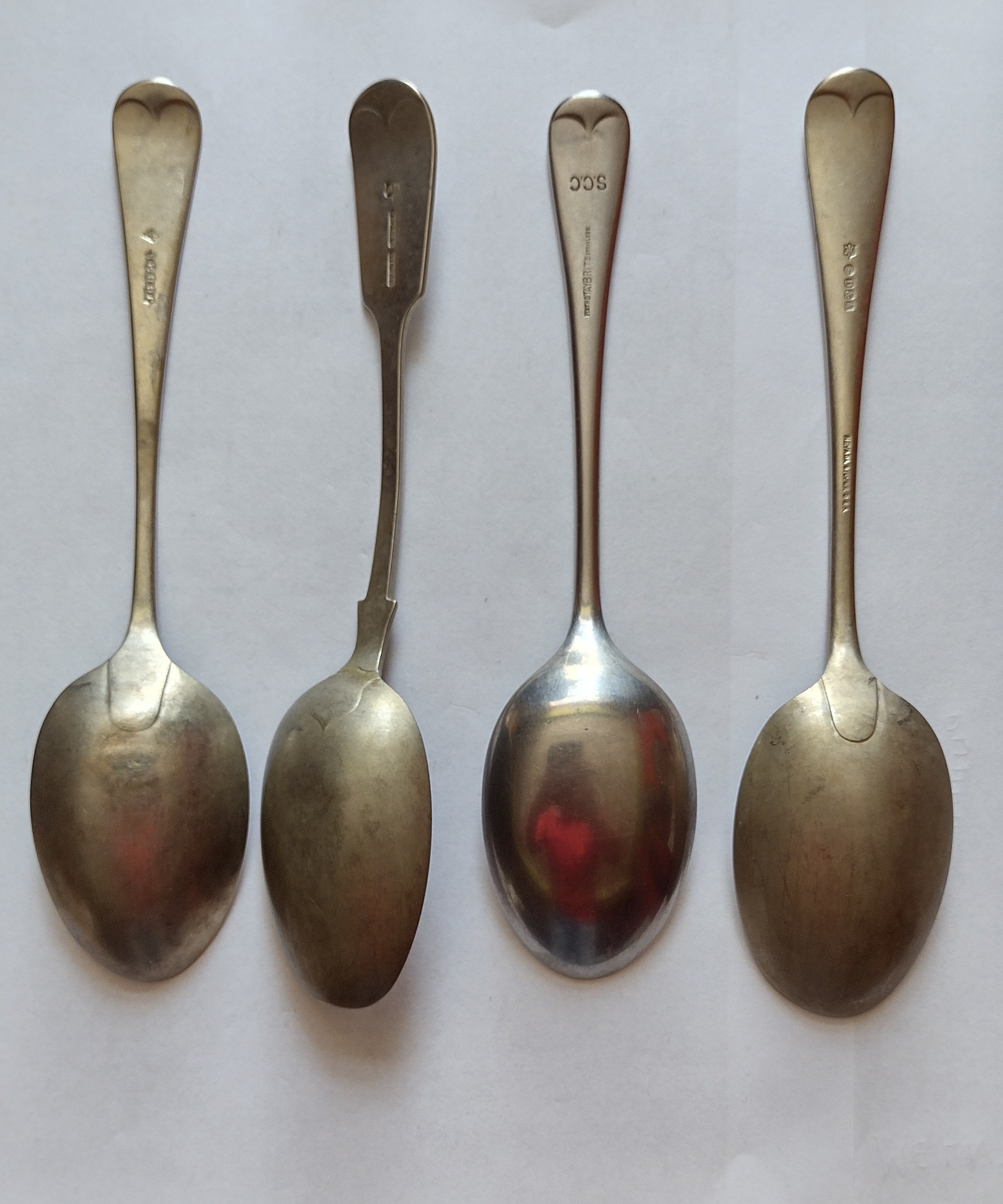 Vintage English Daniel Arter Bengal Silver, Nevada Silver