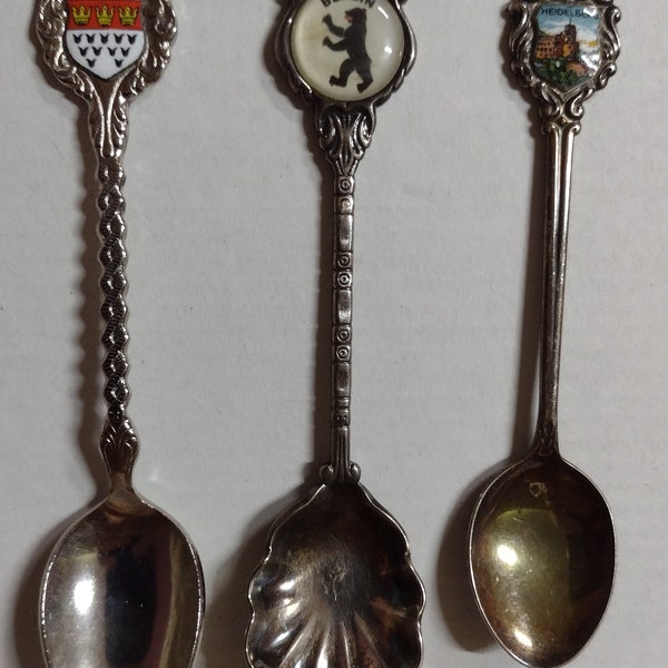 Vintage Germany Souvenir Spoon - Etsy