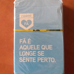 Deck mit portugiesischen Spielkarten. verpackt