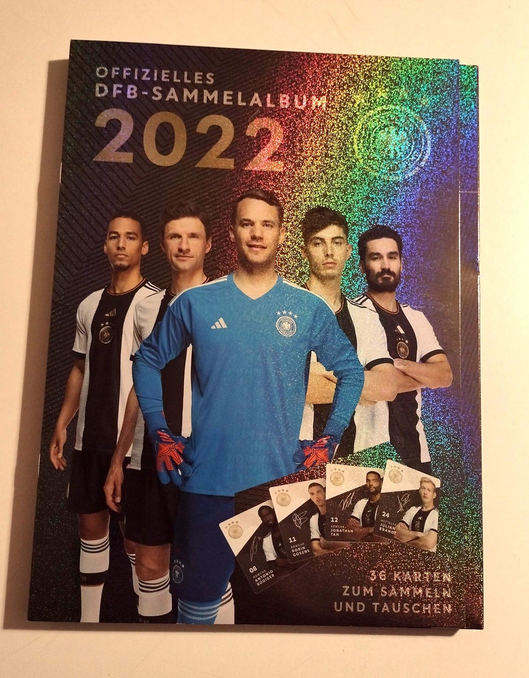 REWE DFB SAMMELKARTEN Fußball WM 2022 Qatar Nr. 3: Kevin Trapp Bild