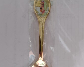 Japanese Chokin Migita Gold Plated Stainless Steel Souvenir