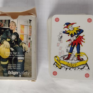 Carta Mundi Drager Safety advertising deck of playing cards. 56 pcs. For collectors.