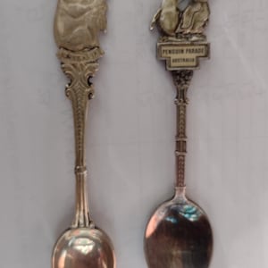 Australië koalapinguïn souvenir herdenkingslepels. Cadeau uit Australië. #143