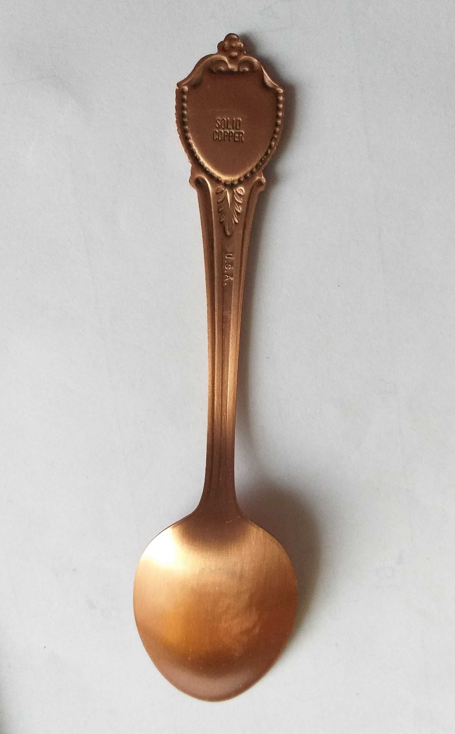 Arizona Copper Souvenir Vintage Collectible Spoon. Gift From - Etsy