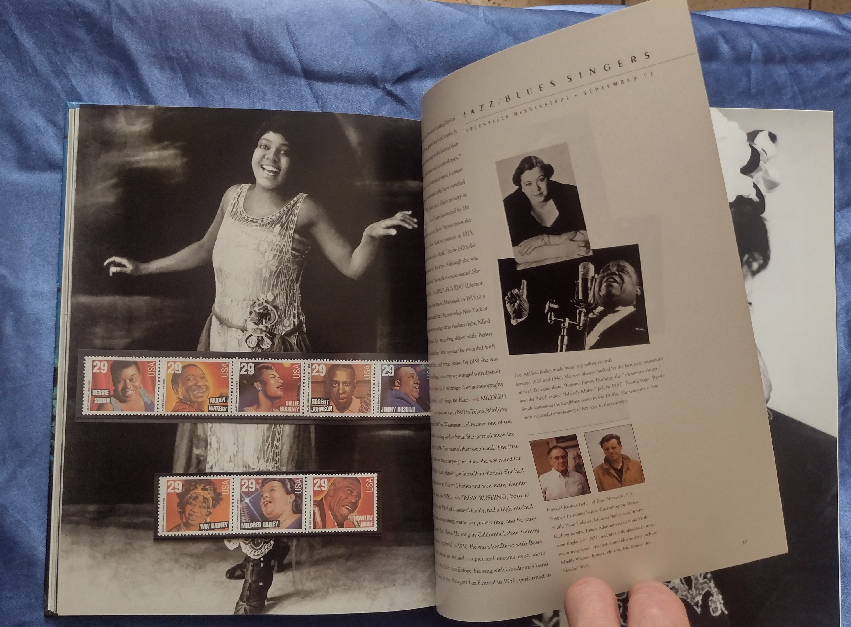 1994 年 USPS ミント記念切手セット、特別アルバムに収められた 851 枚