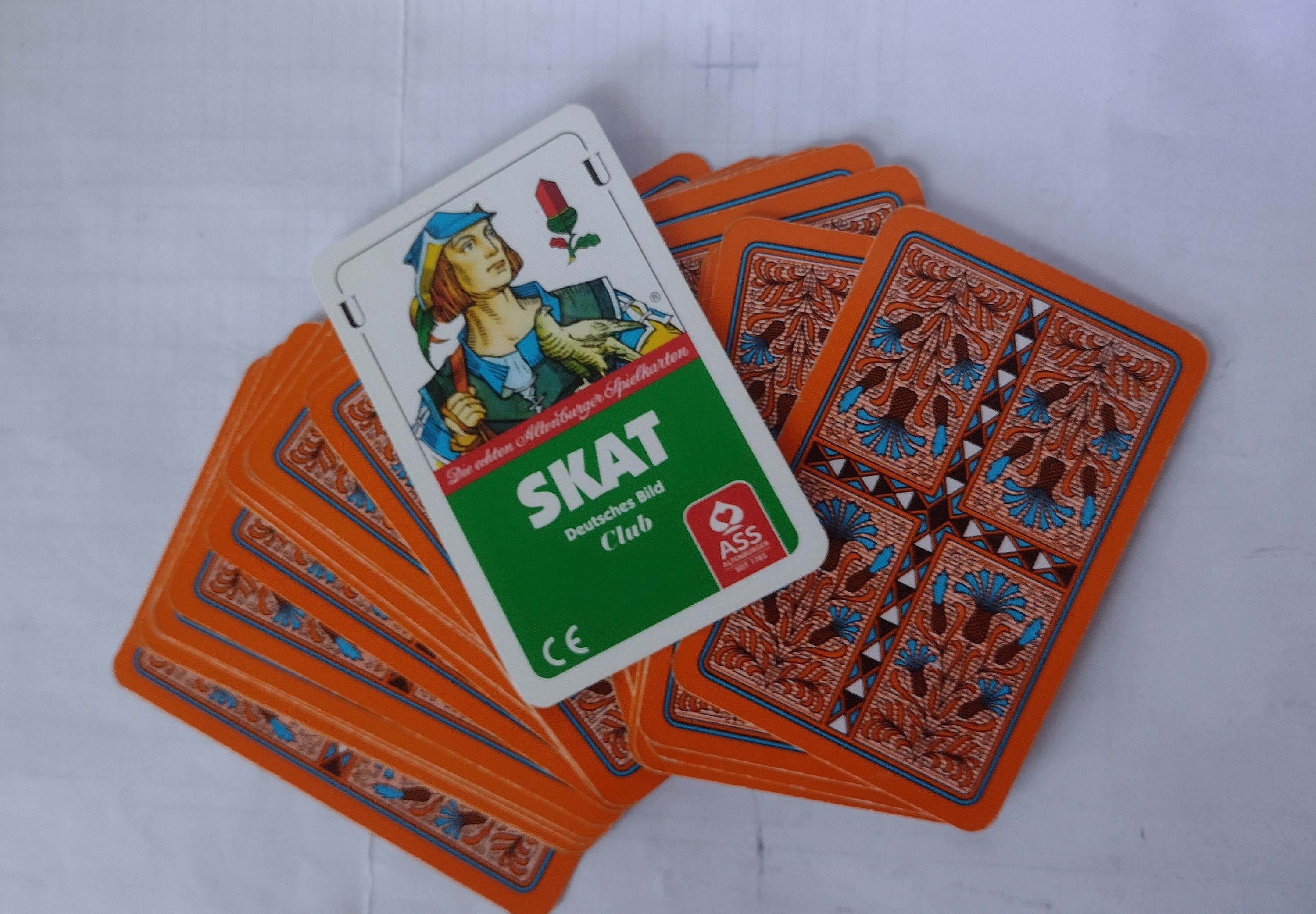 Deck Of German Cards For Playing Scat 80s Etsy Il 6l4u 