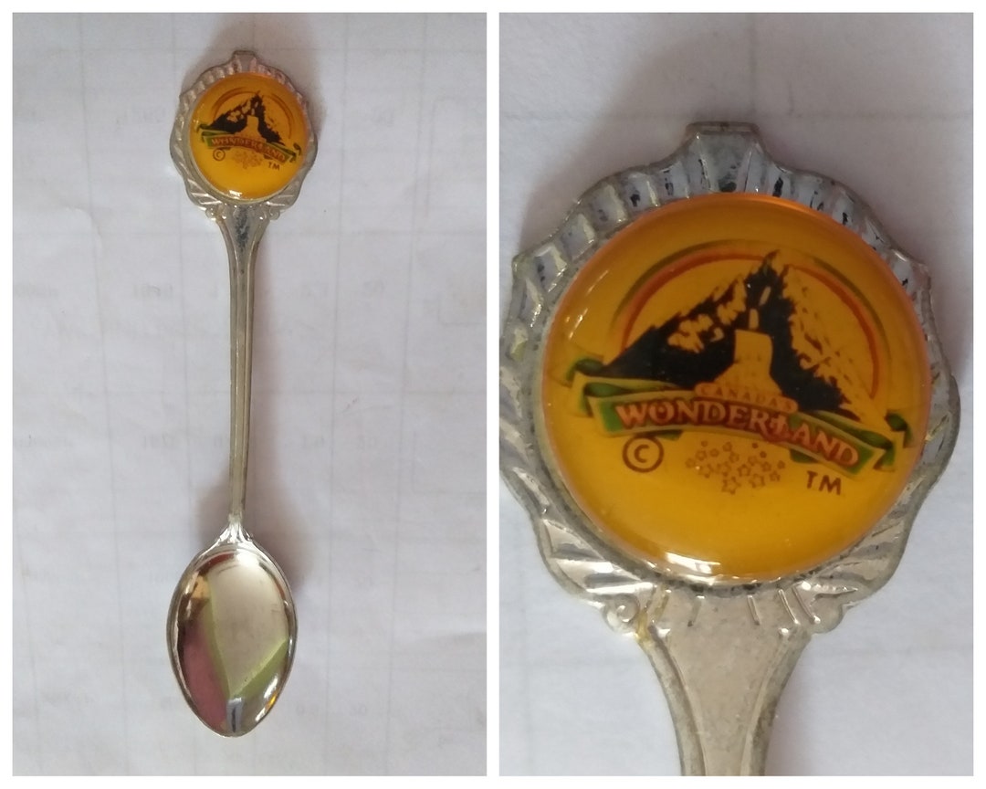 Canadas Wonderland Commemorative Souvenir Vintage Collectible Spoon ...