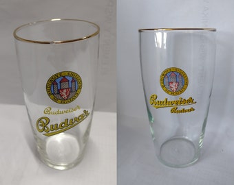 バドワイザービール - ミレニアム - 1876年以来 - 足付きボール - 金縁